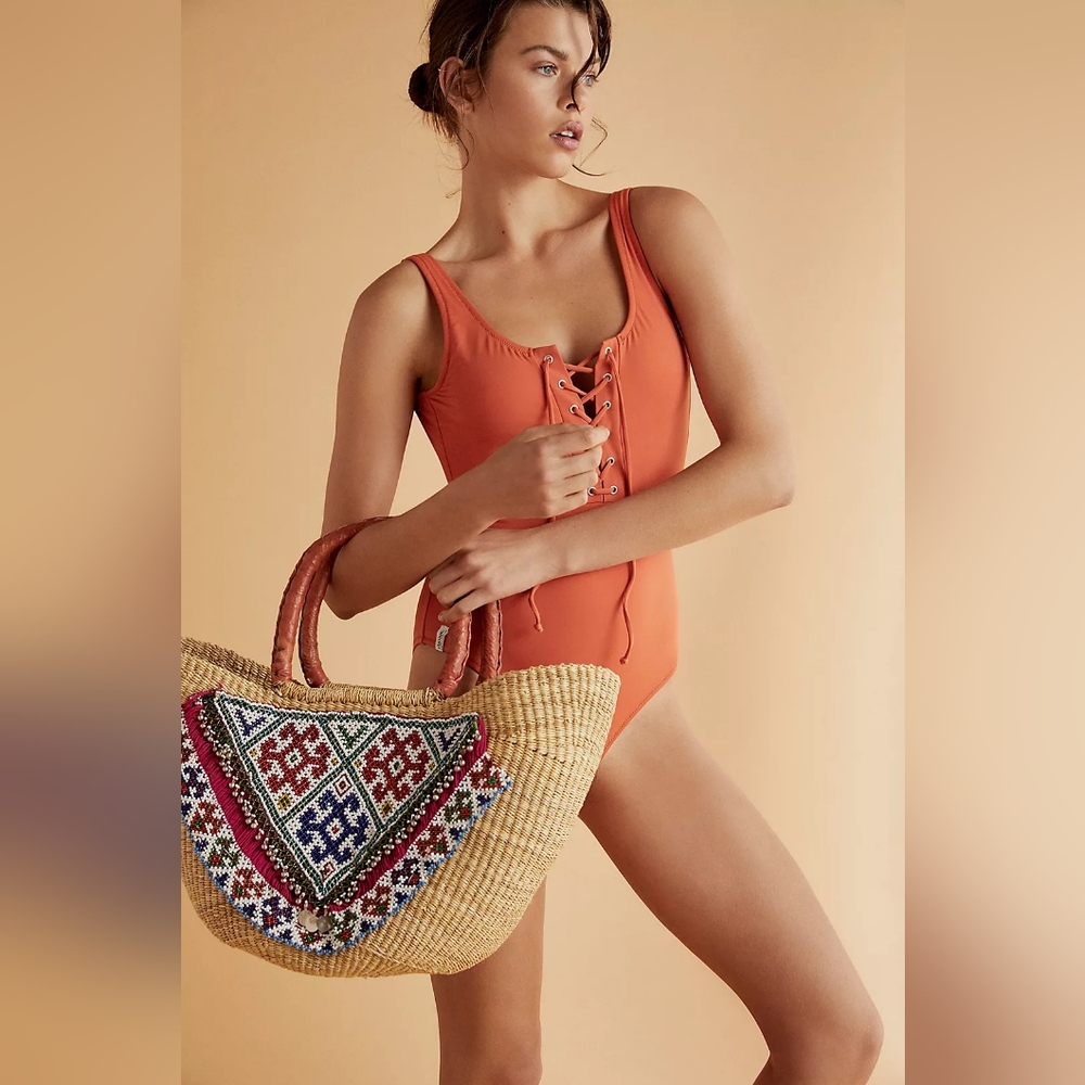 Tricia Fix Sandy Shores Embellished Tote